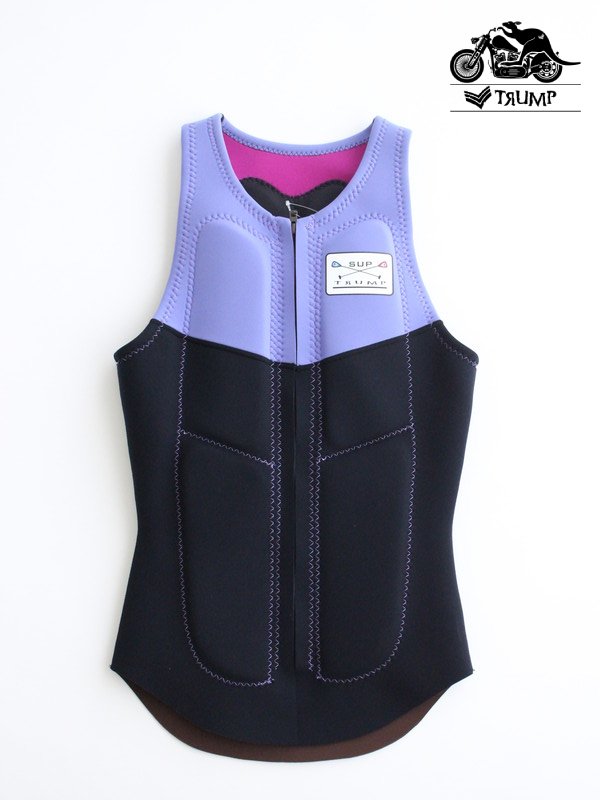 LIFE VEST #パープル×ブラック/バイオレット×ブラウン｜TRUMP WETSUITS【GW_SALE】