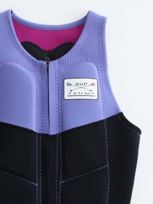 LIFE VEST #パープル×ブラック/バイオレット×ブラウン｜TRUMP WETSUITS【GW_SALE】