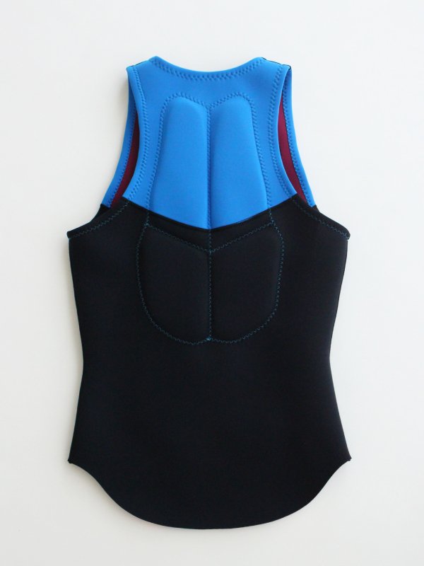 LIFE VEST #Mブルー×ブラック/ワイン×ピンクタイダイ｜TRUMP WETSUITS【GW_SALE】