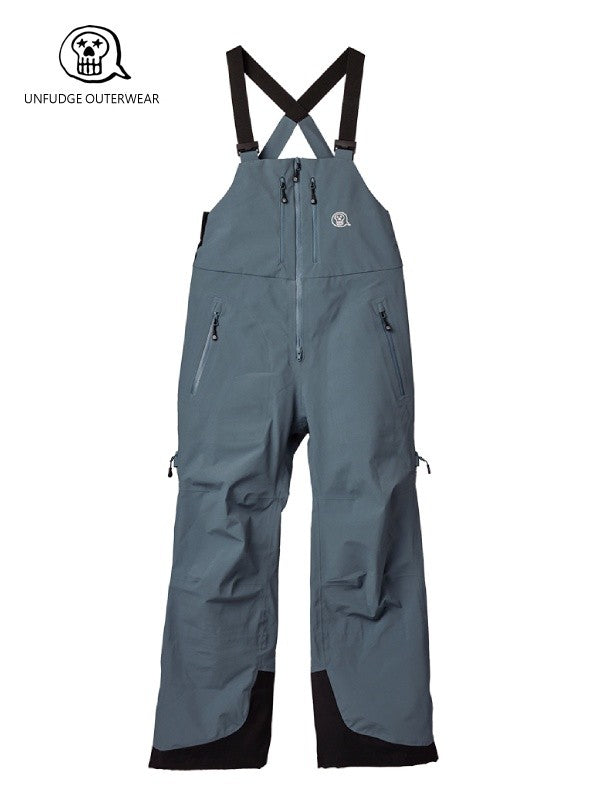 24/25モデル PEEP BIB PANTS BASIC FIT #BLUEGREY|unfudge outerwear
