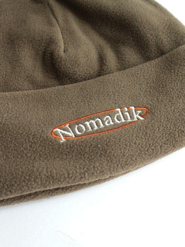 25/26モデル FLEECE BEANIE #BROWN|NOMADIK
