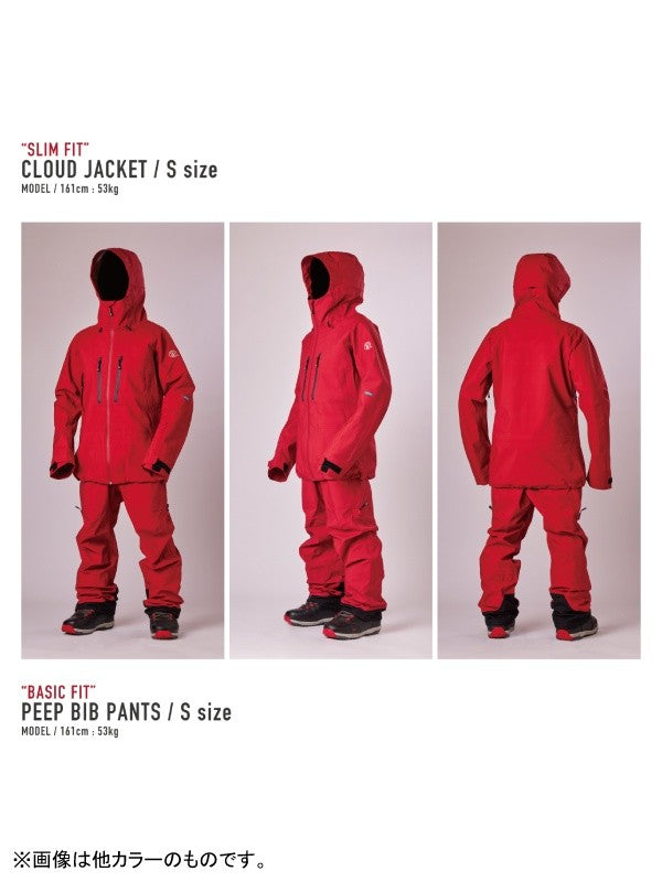 24/25モデル CLOUD JACKET #BURGUNDY|unfudge outerwear