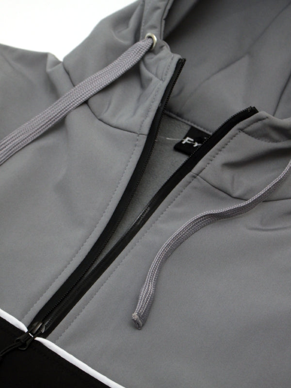 22/23モデル PANEL JACKET #GREY/BLK|FYVE