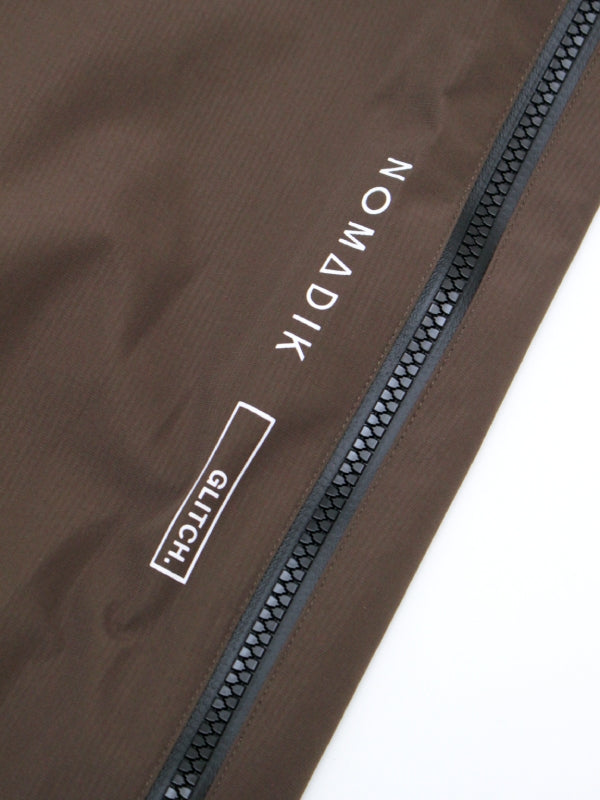 23/24モデル GLITCH BIB PNT #BROWN|NOMADIK