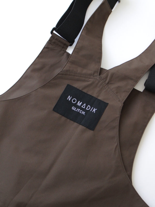 23/24モデル GLITCH BIB PNT #BROWN|NOMADIK