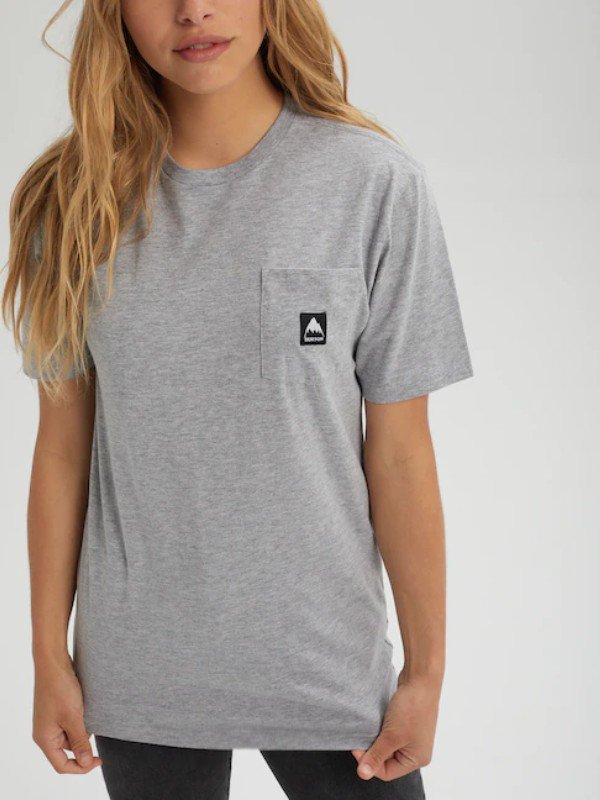 Colfax Short Sleeve T-Shirt #Gray Heather [203851]｜BURTON