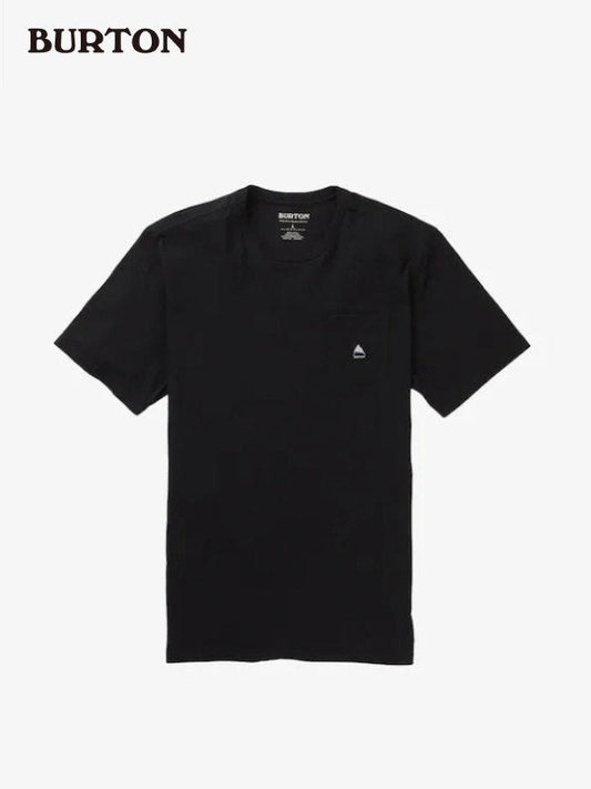 Colfax Short Sleeve T-Shirt #True Black [203851]｜BURTON【GW_SALE】