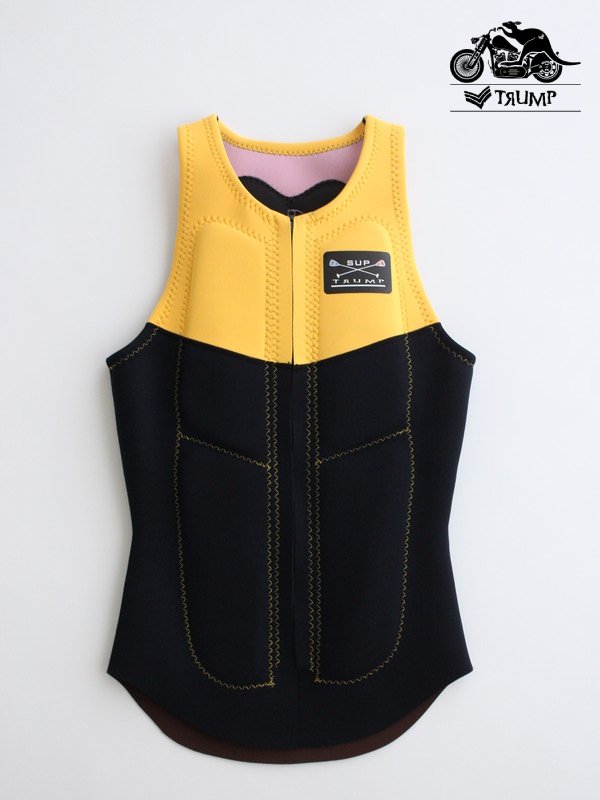 LIFE VEST #イエロー×ブラック/Lピンク×ブラウン|TRUMP WETSUITS