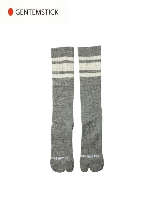 LW SOCKS / 2 TOE #GRAY|GENTEM STICK