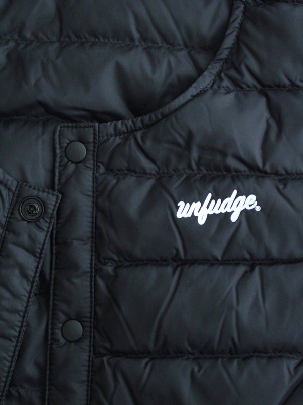 UN3610 Light Weight Down Vest #Black|unfudge