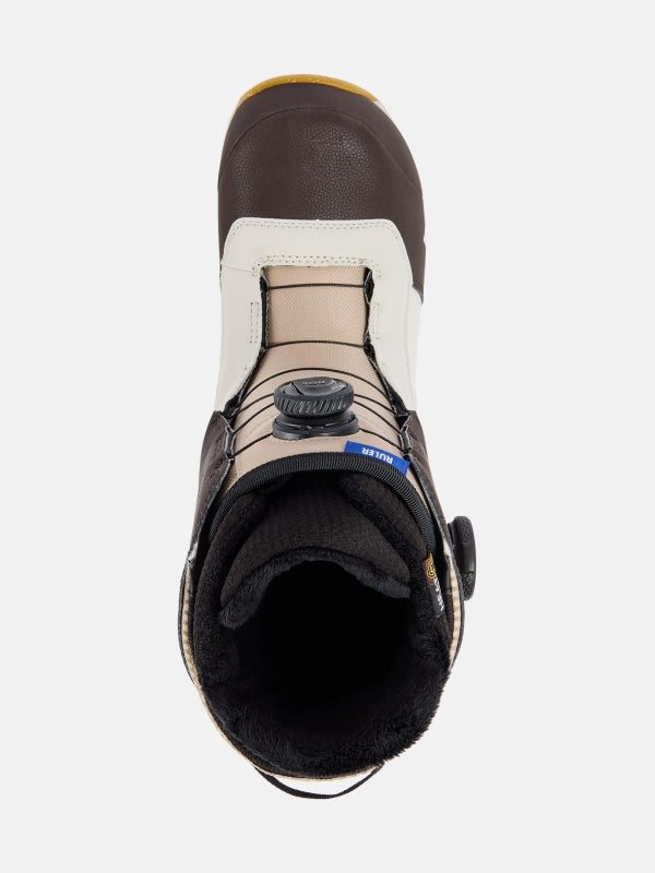23/24モデル Men's Ruler BOA Snowboard Boots - Wide #Brown/Sand [214261]｜BURTON