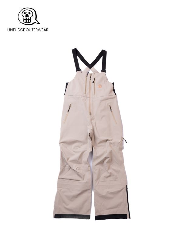 23/24モデル GENTLE BIB PANTS WIDE FIT #BEIGE｜unfudge outerwear ...