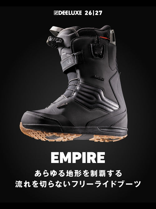 【Men】26/27モデル EMPIRE S4 #HOT BLACK [572620-1000]｜DEELUXE