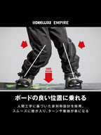 【Men】26/27モデル EMPIRE S4 #HOT BLACK [572620-1000]｜DEELUXE