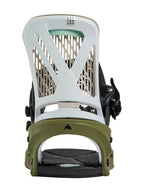 【Women】26/27モデル Women's Escapade Re:Flex Snowboard Bindings #WHITE/DRIED MOSS [105431]｜BURTON