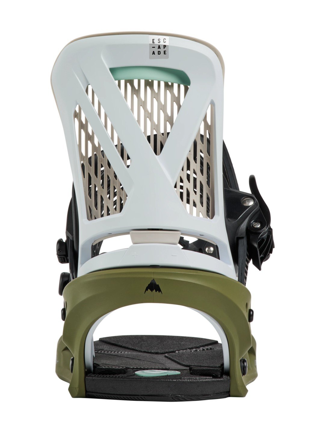 【Women】26/27モデル Women's Escapade Re:Flex Snowboard Bindings #WHITE/DRIED MOSS [105431]｜BURTON