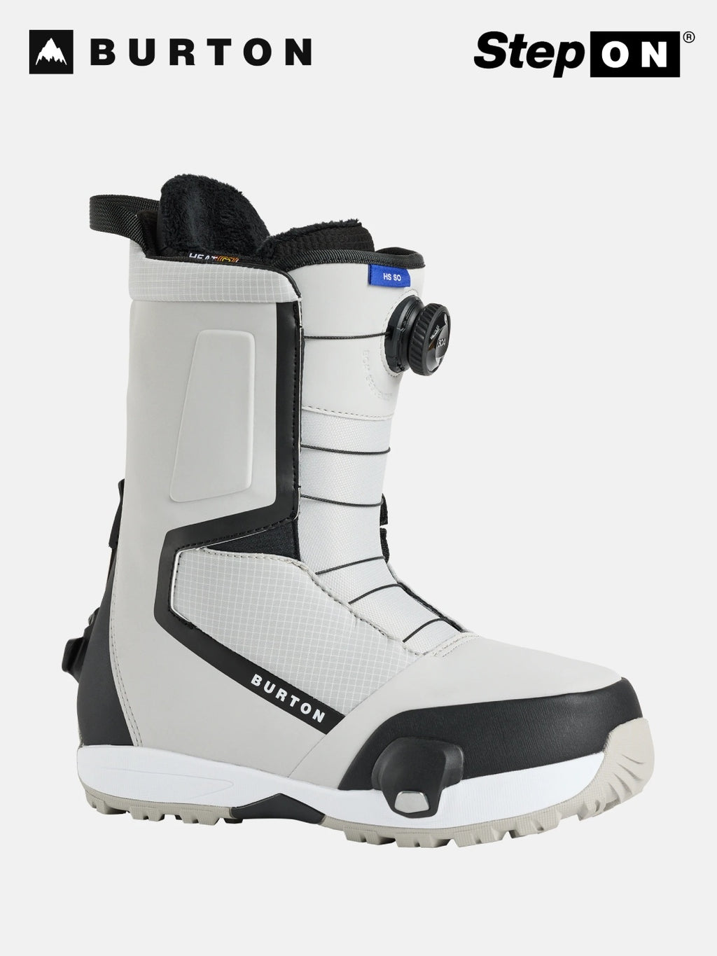 25/26モデル Men's Highshot Step On Wide Snowboard Boots #GRAY CLOUD [302951]｜BURTON