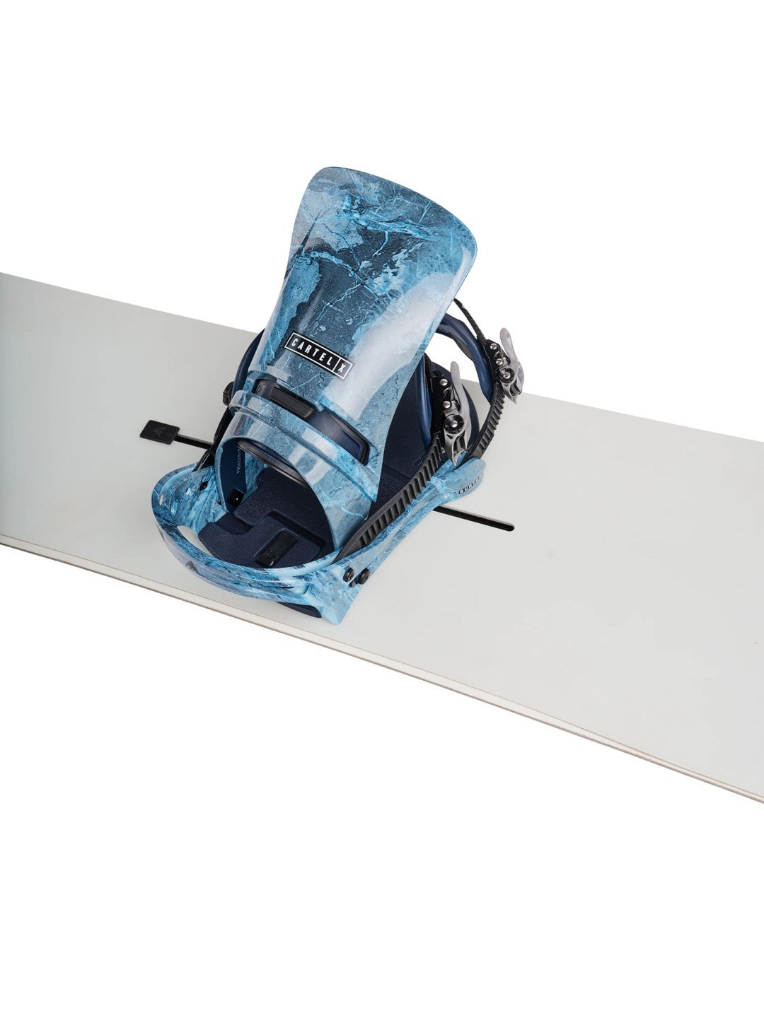 【Men】26/27モデル Men's Cartel X Re:Flex Snowboard Bindings #MARBLED STONE [222301]｜BURTON
