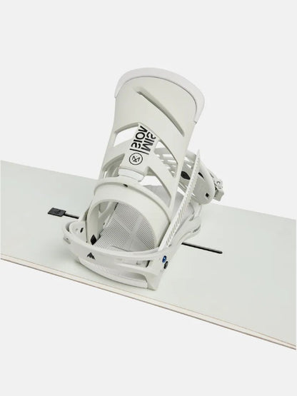 24/25モデル Men's Mission Re:Flex Snowboard Bindings #Gray Cloud [105461]｜BURTON