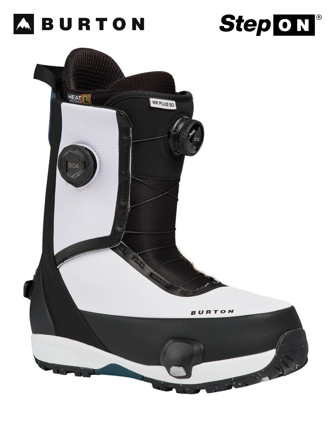 【Men】26/27モデル Men's Waverange Plus Step On Snowboard Boots Wide #BLACK/WHITE [307861]｜BURTON