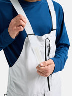 25/26モデル Men's Reserve GORE-TEX 2L Bib Pants #GRAY CLOUD [302451]｜BURTON