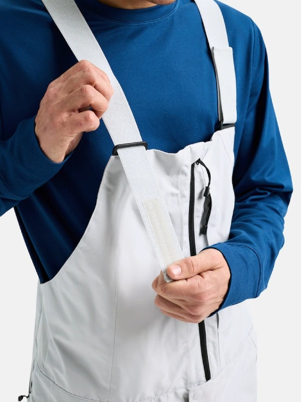 25/26モデル Men's Reserve GORE-TEX 2L Bib Pants #GRAY CLOUD [302451]｜BURTON