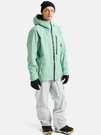 25/26モデル Men's [ak] Cyclic GORE‑TEX 2L Jacket #SOFT SAGE [100021]｜BURTON