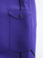 【訳あり】WATER PANTS #ネオンバイオレット/ブラック