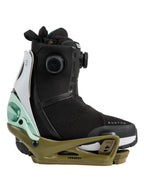 【Women】26/27モデル Women's Step On Escapade Re:Flex Snowboard Bindings #WHITE/DRIED MOSS [228091]｜BURTON