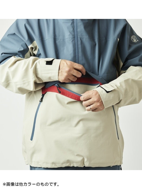 24/25モデル SMOKE ANORAK #BLUEGREY｜unfudge outerwear