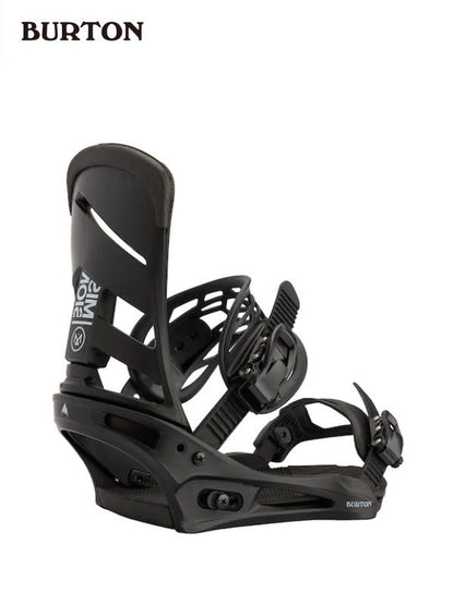 24/25モデル Men's Mission Re:Flex Snowboard Bindings #Black [105461]｜BURTON