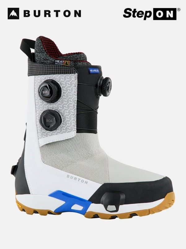25/26モデル Men's Highshot X Pro Step On Wide Snowboard Boots #WHITE [304781]｜BURTON