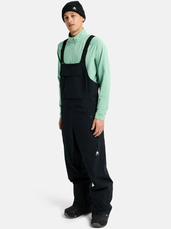 25/26モデル Men's Reserve 2L Bib Pants #TRUE BLACK [302651]｜BURTON