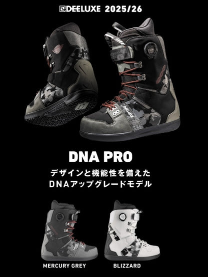 25/26モデル DNA PRO #MERCURY GREY [572560-1000]｜DEELUXE