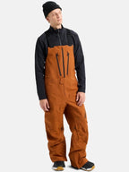 25/26モデル Men's [ak] Cyclic GORE-TEX 2L Bib Pants #CHESTNUT BROWN [220601]｜BURTON