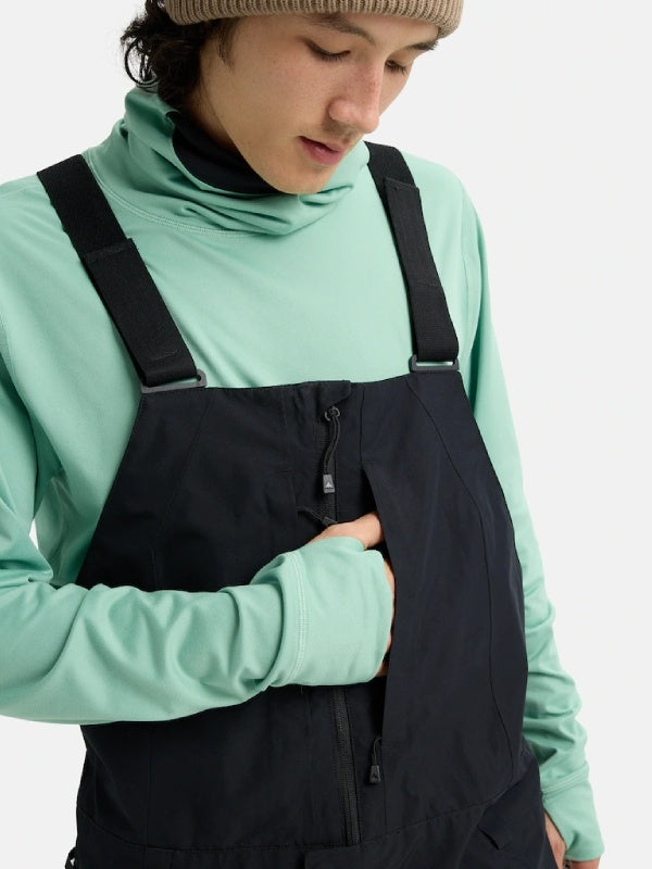 25/26モデル Men's Reserve GORE-TEX 2L Bib Pants #TRUE BLACK [302451]｜BURTON