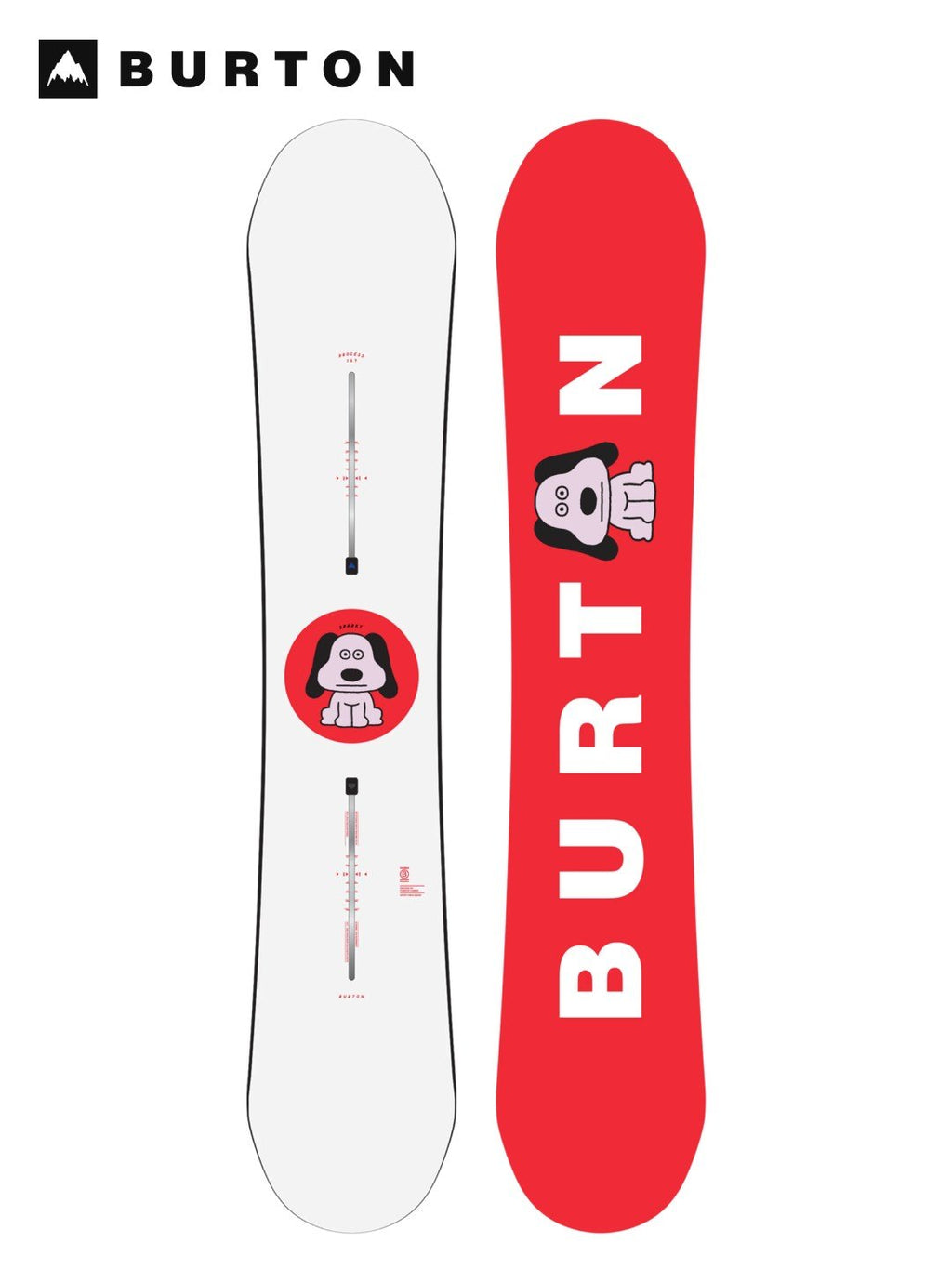 【オリジナルニットカバー付】【Men】26/27モデル Men's Process Snowboard #GOOD DOG [106921] 【大型商品】｜BURTON