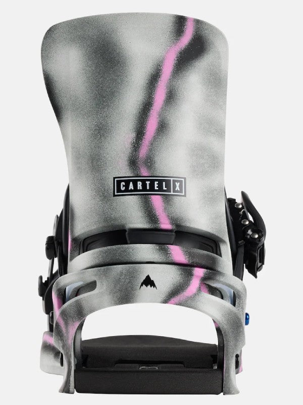 24/25モデル Men's Cartel X Re:Flex Snowboard Bindings #Gray/Pink [222301]｜BURTON