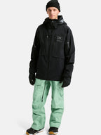 25/26モデル Men's [ak] Hover GORE‑TEX C-Knit 3L Stretch Jacket #TRUE BLACK [100131]｜BURTON