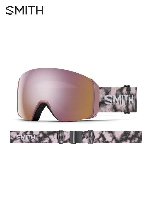 25/26モデル (E)4D MAG XL ( ハードケース＆GGLカバー＆NECK TUBE付属) #DUSK PORTAL / CP EVERYDAY ROSE GOLD MIRROR / CP STORM BLUE SENSOR MIRROR [010276001]｜SMITH