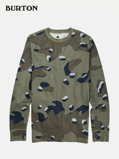 23/24モデル MDWT Base Layer Crew #Forest Moss C Camo [102571]｜BURTON