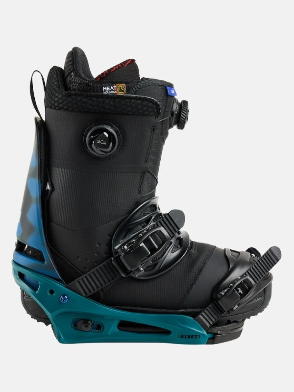 25/26モデル Men's Cartel Re:Flex Snowboard Bindings #EVERGREEN SHATTER [105391]｜BURTON