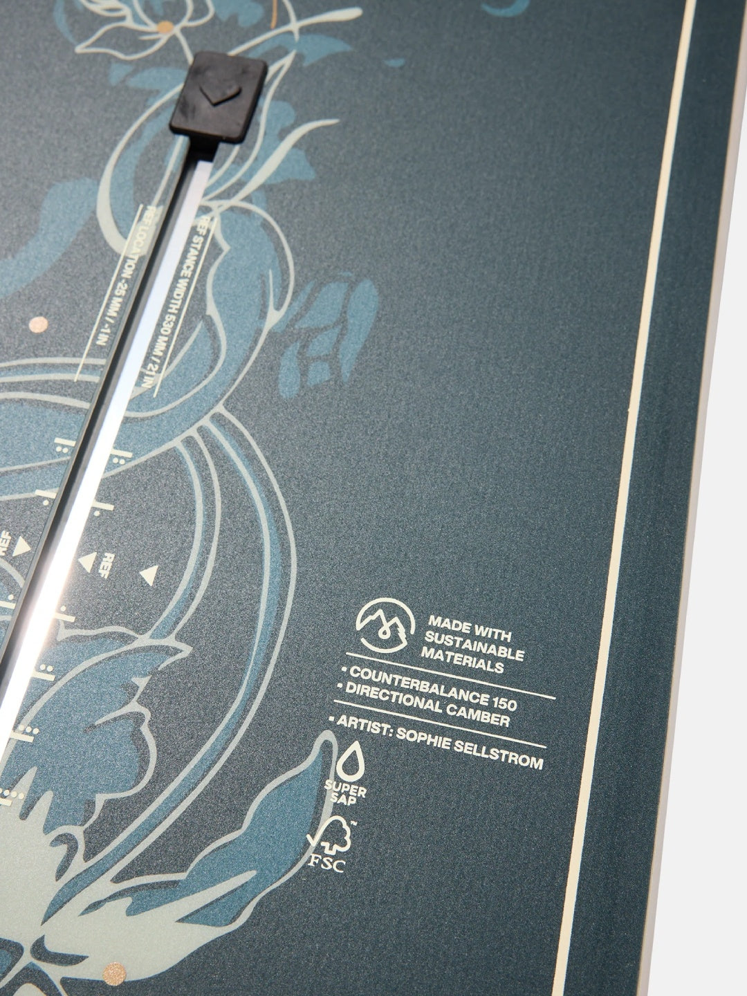 25/26モデル Counterbalance Camber Snowboard #DECO [302881] 【大型商品】｜BURTON