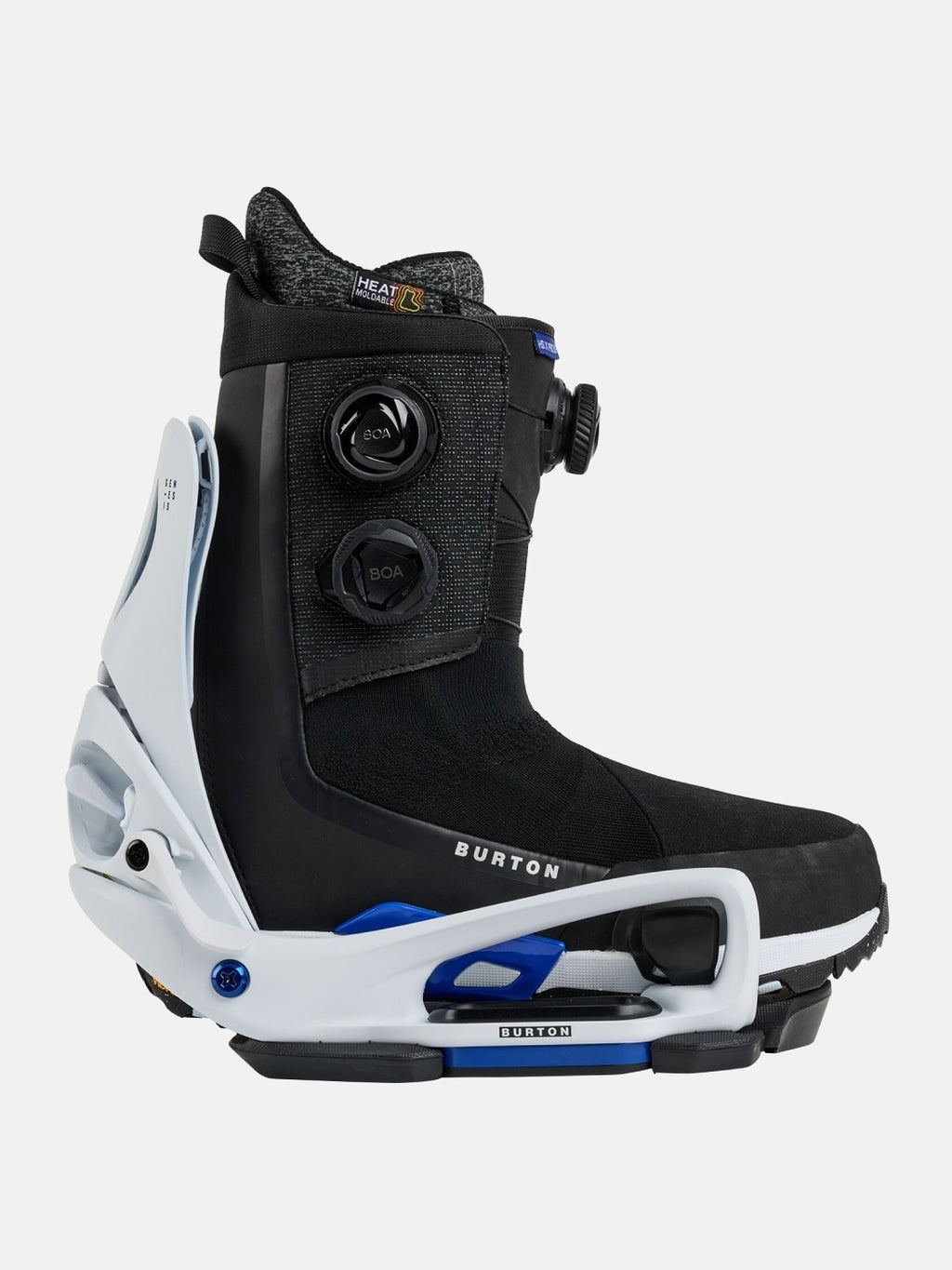 Men's Step On Genesis EST Snowboard Bindings #White [243761]｜BURTON【W_10】
