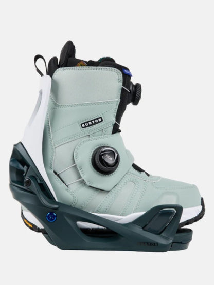 24/25モデル Women's Burton Step On Re:Flex  Snowboard Bindings #Deep Emerald/White [172841]｜BURTON