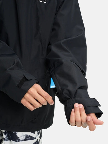 25/26モデル Men's Reserve 2L Relaxed Anorak Jacket #TRUE BLACK [302591]｜BURTON