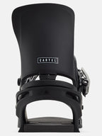 25/26モデル Men's Cartel Re:Flex Snowboard Bindings #BLACK [105391]｜BURTON