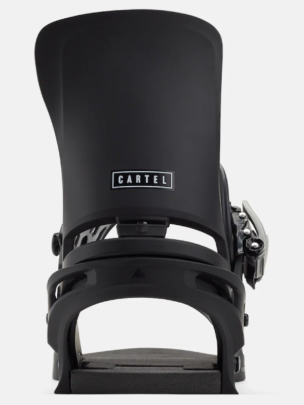 25/26モデル Men's Cartel Re:Flex Snowboard Bindings #BLACK [105391]｜BURTON