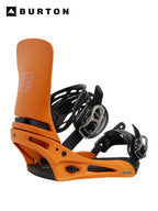 【Men】26/27モデル Men's Cartel X Re:Flex Snowboard Bindings #GOLDFISH ORANGE [222301]｜BURTON