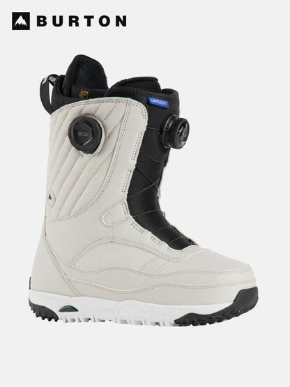 24/25モデル Women's Limelight Boa Wide Snow Board Boots #Gray Cloud [215351]｜BURTON